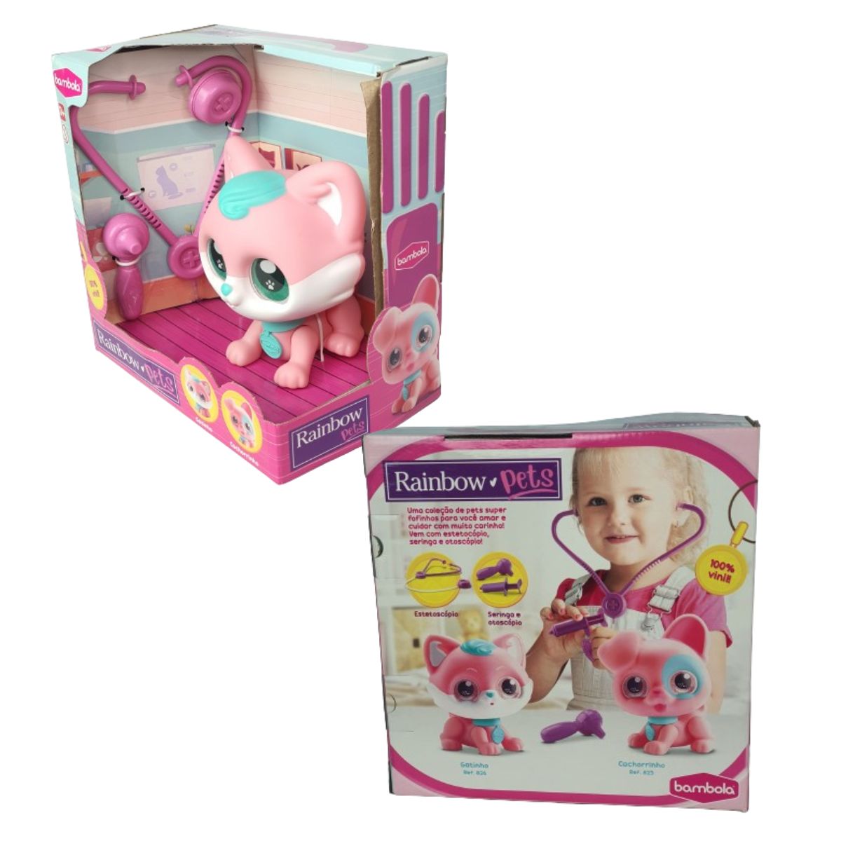 Brinquedo Rainbow Pets Dodói Cachorrinho Bambola Brinquedo Rainbow Pets Dodói Cachorrinho Bambola